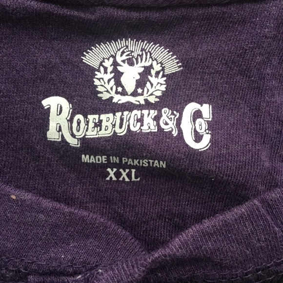 Vintage Sears & Roebuck Thermal Striped Shirt  XXL - Picture 5 of 6